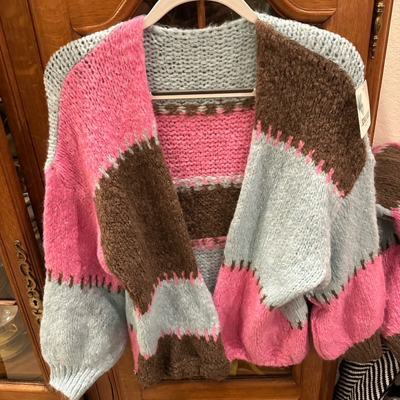 PREMIUM LUXE ITALIAN KNIT BLEND OVERSIZED SWEATER - Picture 4 of 7